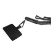 Handykette schwarz ( 5 Stück )